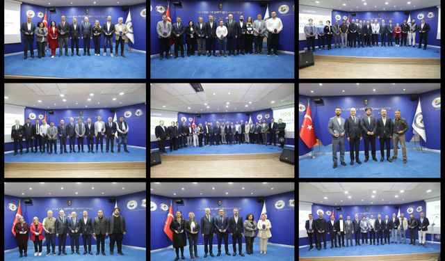 SATSO 2022-2026 dönemi ihtisas komisyonları plaketle onurlandırıldı