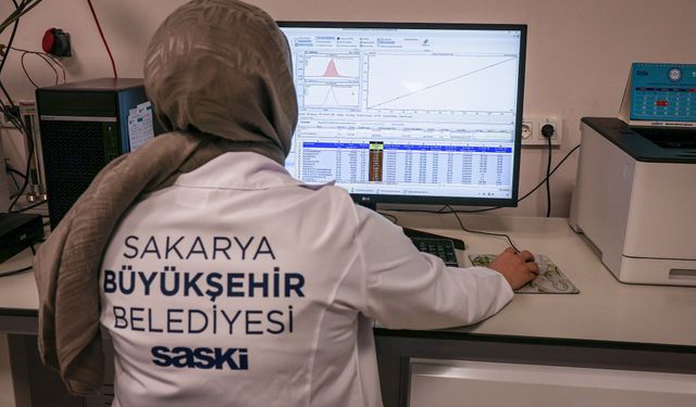 Odağı insan sağlığı olan tesiste içme suyu 226 farklı parametrede kontrol ediliyor