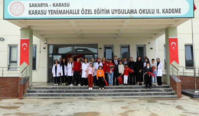 Karasu’da engelli öğrenciler için yepyeni bir dünya kuruldu