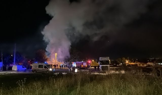 Sobayı yakmak isterken evi yaktı