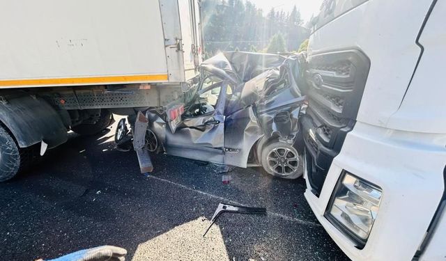 Bilecik'te zincirleme trafik kazası: 1 yaralı