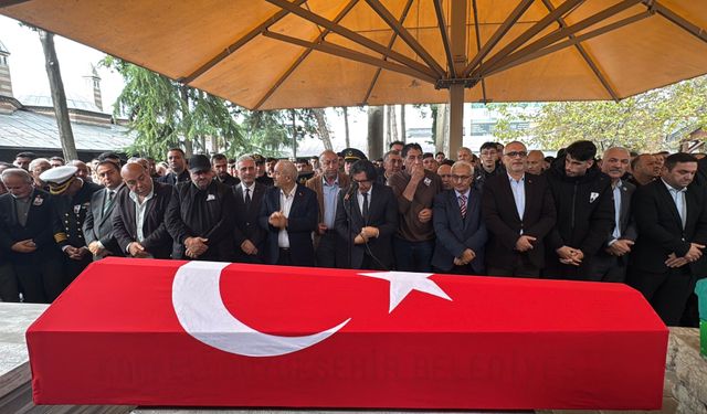 Hayatını kaybeden uzman çavuş törenle son yolculuğuna uğurlandı
