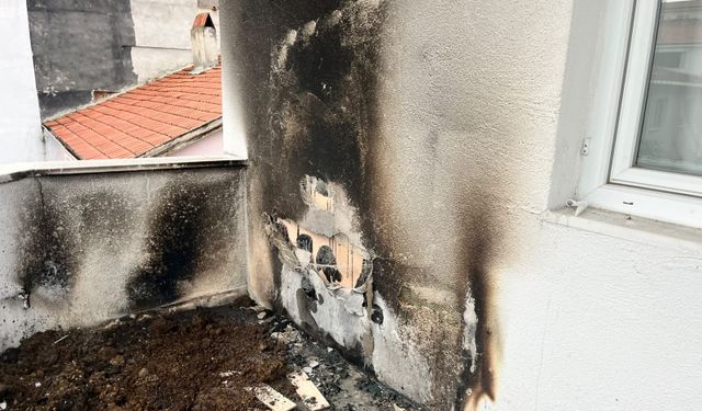 Düdüklü tencerede unutulan yemek yangına neden oldu