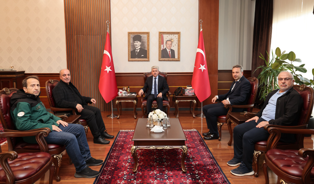 Vali Doğan, DSİ heyetini kabul etti