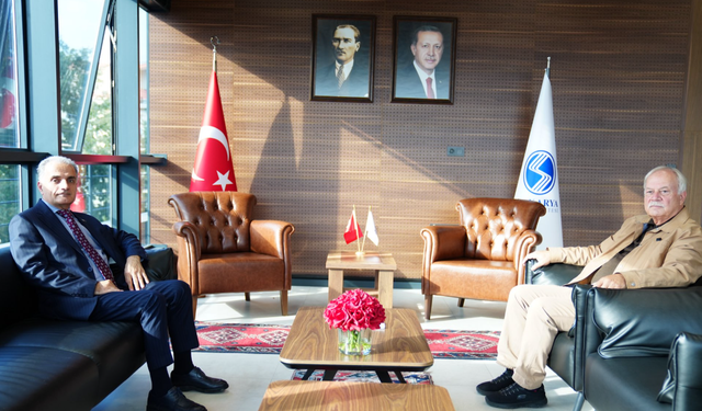SAÜ Rektörü Hamza Al, Mustafa İsen’i ağırladı