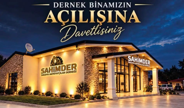 SAHİMDER'in yeni hizmet binası açılıyor