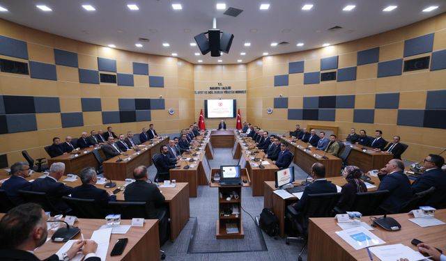 Sakarya'da 2026 yılı 3. Dönem İl Koordinasyon Kurulu Toplantısı gerçekleştirildi