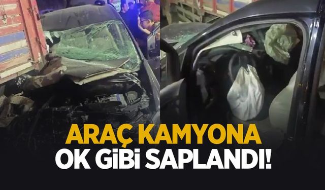 Panelvan kamyonun altına girdi! 1 ağır yaralı