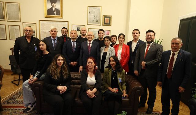 CHP Sakarya İl Yönetimi, Kılıçdaroğlu'nu ziyaret etti