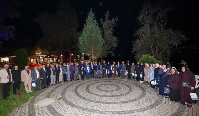 Başkan Osman Çelik muhtarları ve ailelerini ağırladı