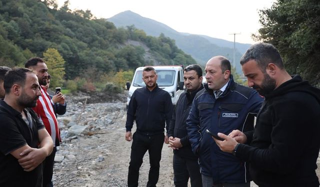 Başkan Yıldız afetin izlerini yerinde inceledi
