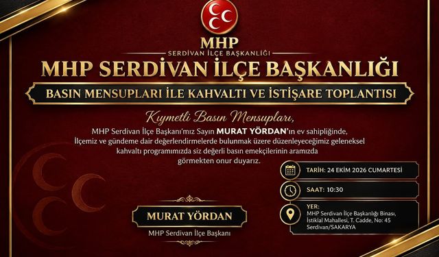 MHP Serdivan’dan istişare toplantısı