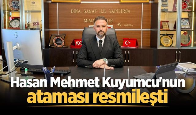 Sakarya İl Müdürü Hasan Mehmet Kuyumcu'nun ataması resmileşti