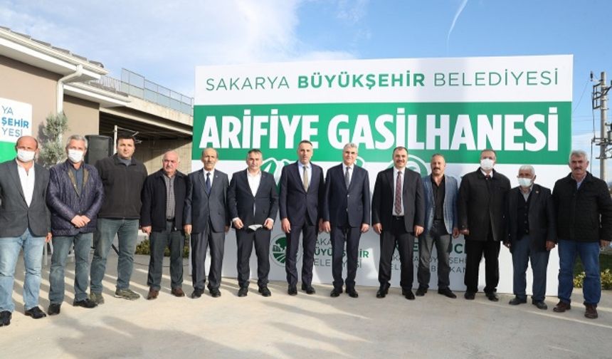 Arifiye Gasilhanesi dualarla açıldı