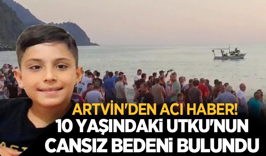 10 yaşındaki Utku'nun cansız bedeni bulundu