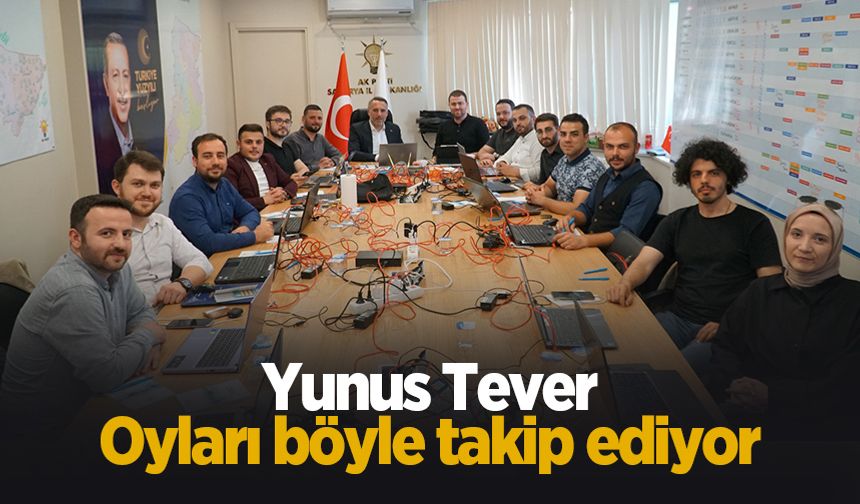 AK Parti'de seçim sonuçları anlık takip ediliyor