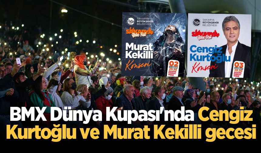BMX Dünya Kupası’nda Cengiz Kurtoğlu ve Murat Kekilli gecesi