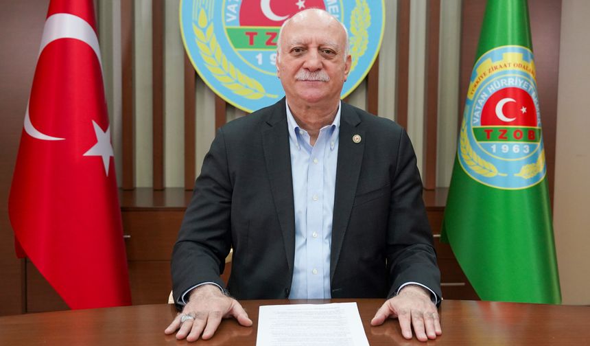 TZOB Genel Başkanı Bayraktar'dan üretici ve market fiyatlarını değerlendirmesi