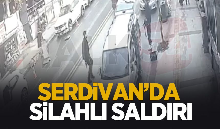 Serdivan'da silahlı saldırı