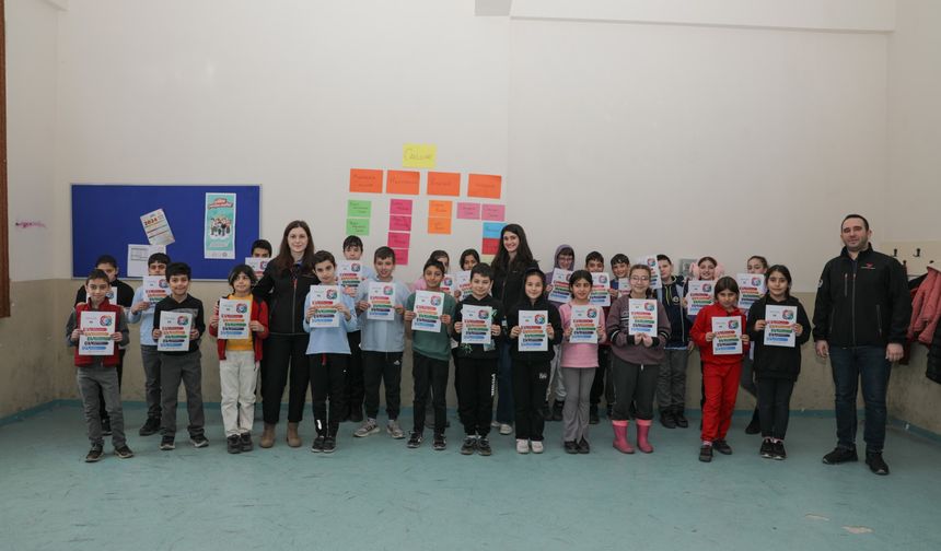 Toyota Boshoku Türkiye’den Hanlı İlkokul Öğrencilerine 5S Farkındalık Eğitimi