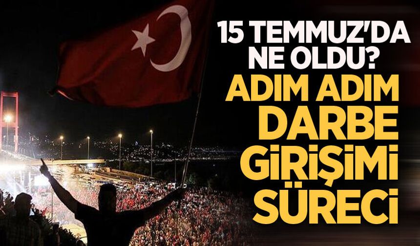 FETÖ'nün darbe girişiminin 10'uncu yılı: 15 Temmuz gecesi saat saat neler yaşandı?