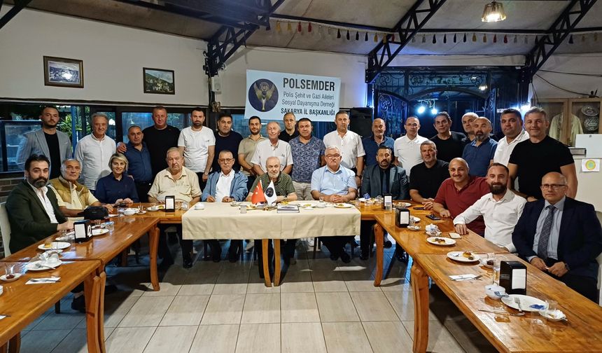 POLSEMDER Sakarya İl Başkanlığı ilk toplantısını gerçekleştirdi