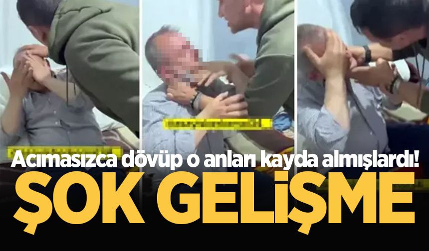 Acımasızca dayak olayında şok gelişme!