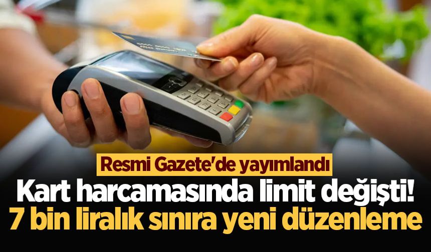 Resmi Gazete'de yayımlandı: Tahsilat ve ödeme limitleri değişti