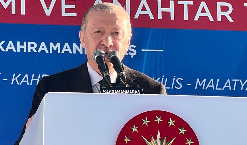 Cumhurbaşkanı Erdoğan: “Terör prangasını parçalayıp atmak istiyoruz”