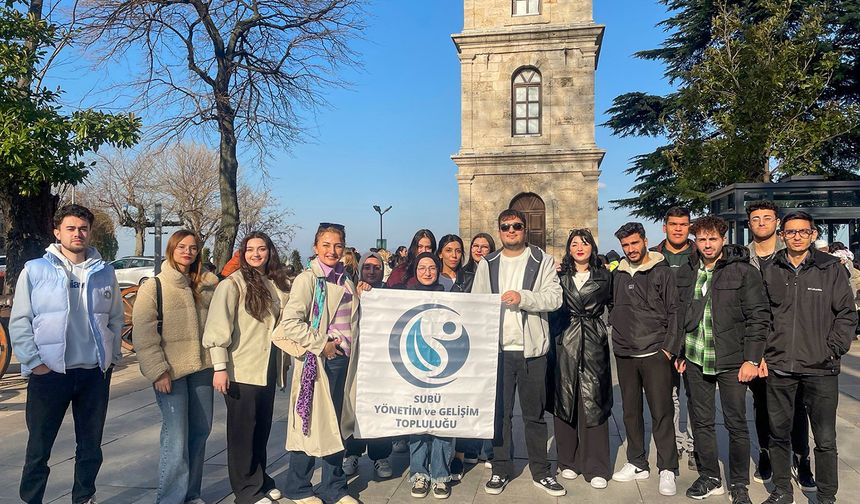 SUBÜ öğrencileri Bursa’nın tarihi ve doğal güzelliklerini keşfettiler