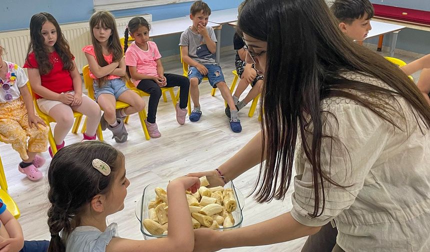 Erken yaşta sağlık ve doğa farkındalığı kazandılar