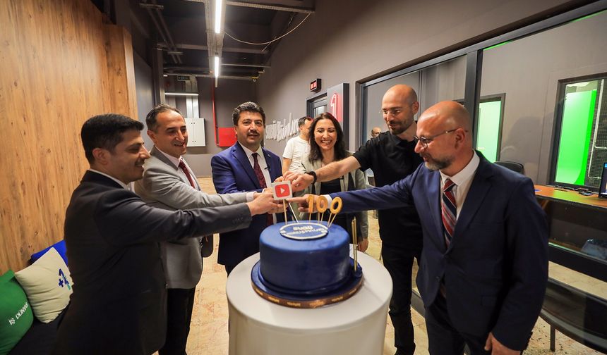 SUBÜ Konuşmaları’nın 100. programı kutlandı