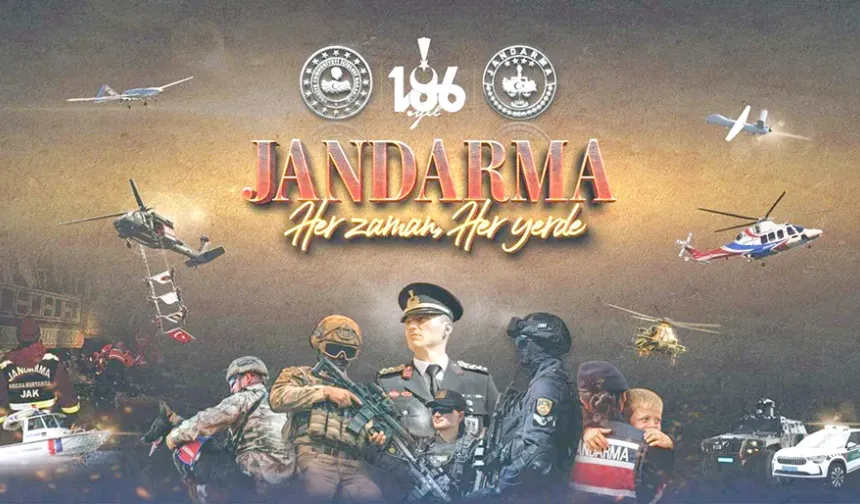 Jandarma 186. yaşında