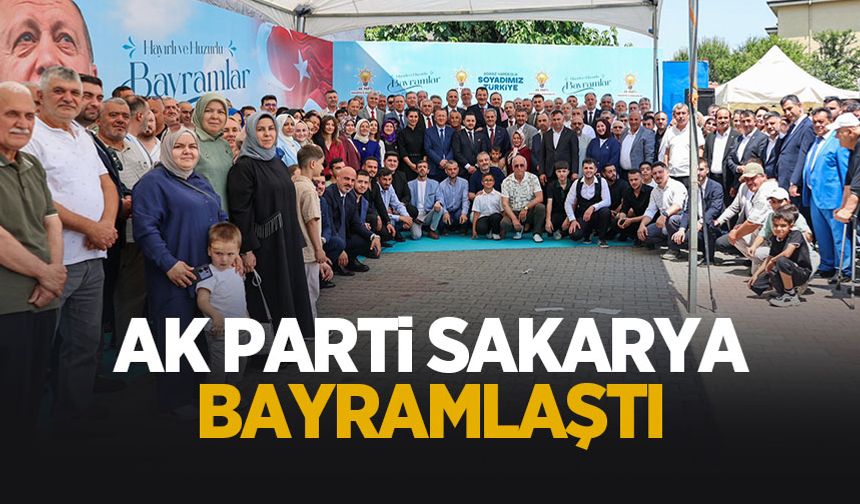 AK Parti Sakarya bayramlaştı