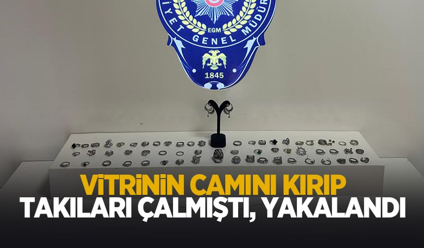 70 bin liralık takıları çaldı, kaçamadı