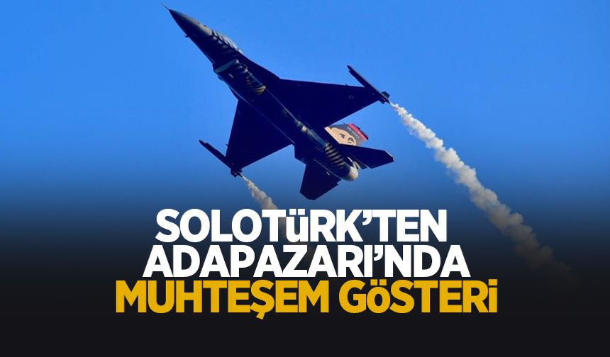 Solotürk'ten muhteşem görüntü