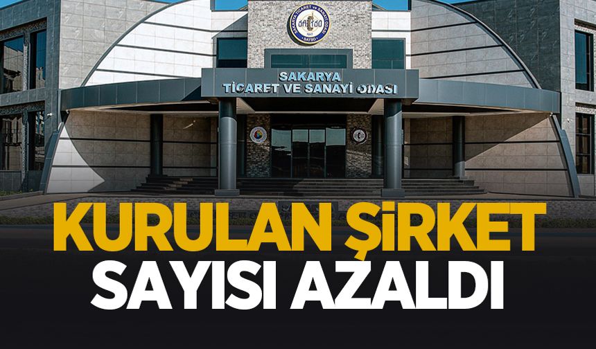 Kurulan ve kapanan şirket sayıları açıklandı