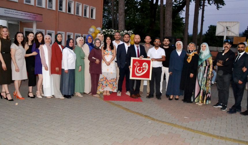 Müdür Ramazan Şerbetçi'den duygusal veda