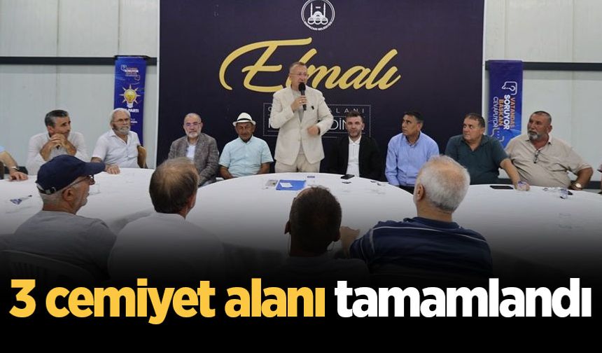 Adapazarı'nda 3 cemiyet alanı tamamlandı