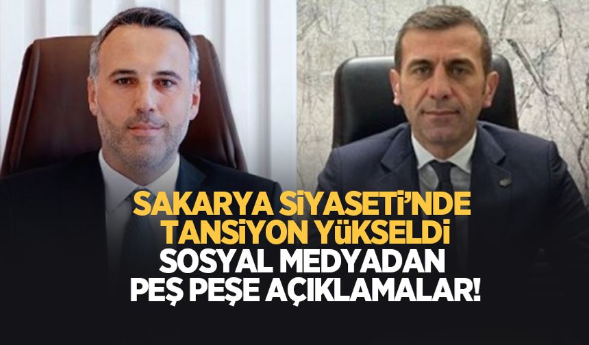 Sakarya siyasetinde tansiyon yükseldi! Curoğlu ve Tever'den peş peşe açıklamalar