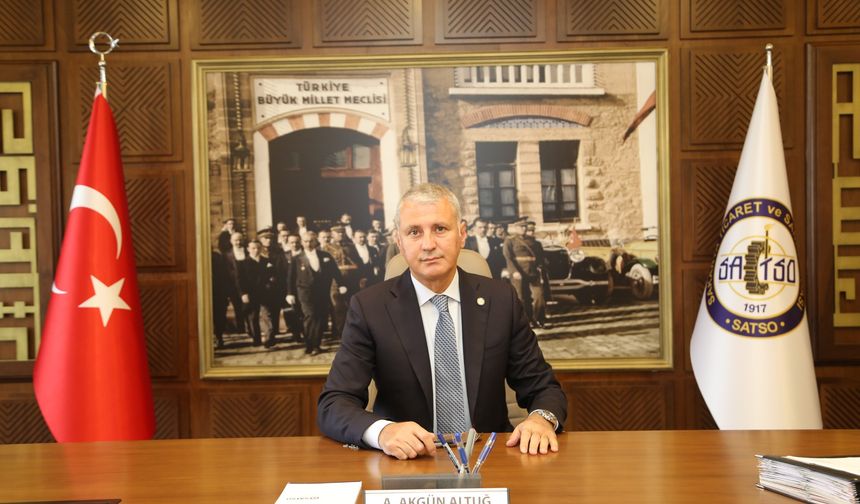 SATSO Yönetim Kurulu Başkanı Altuğ, 30 Ağustos’un 103. yılını kutladı