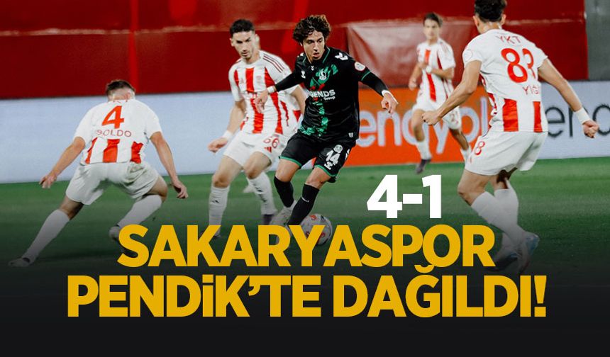 Pendiskpor 4 Sakaryaspor 1