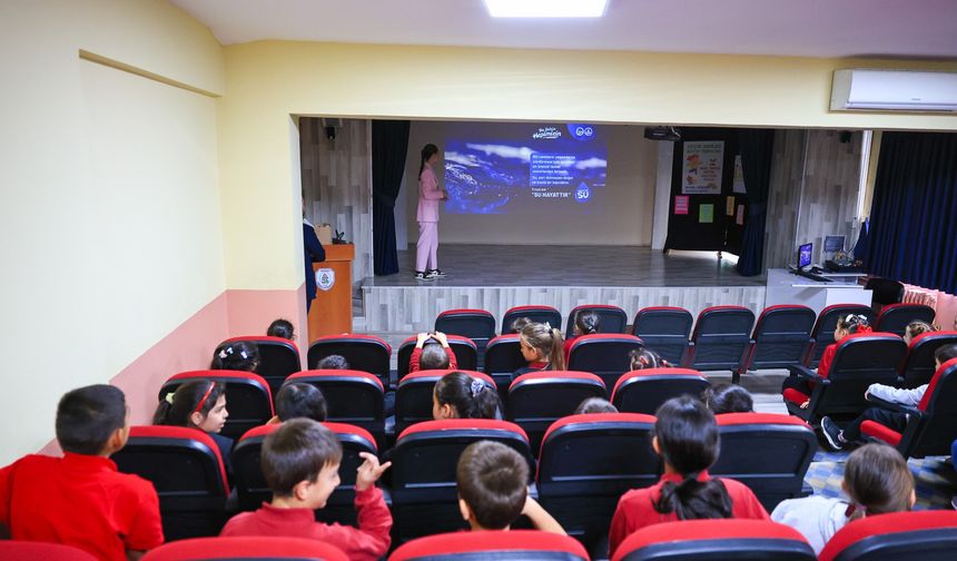 Kirazlı ve Şerbetpınarı İlkokul öğrencileri Su Müfettişi oldu