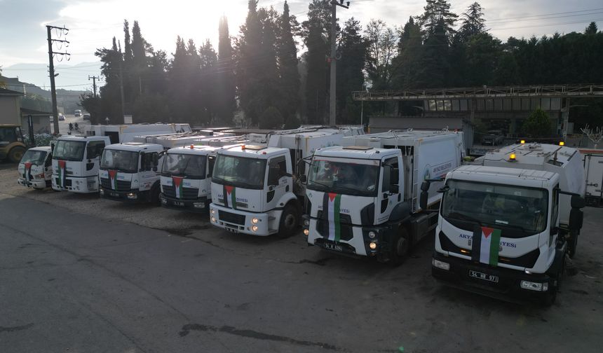 Akyazı Belediyesi’nden Filistin’e destek