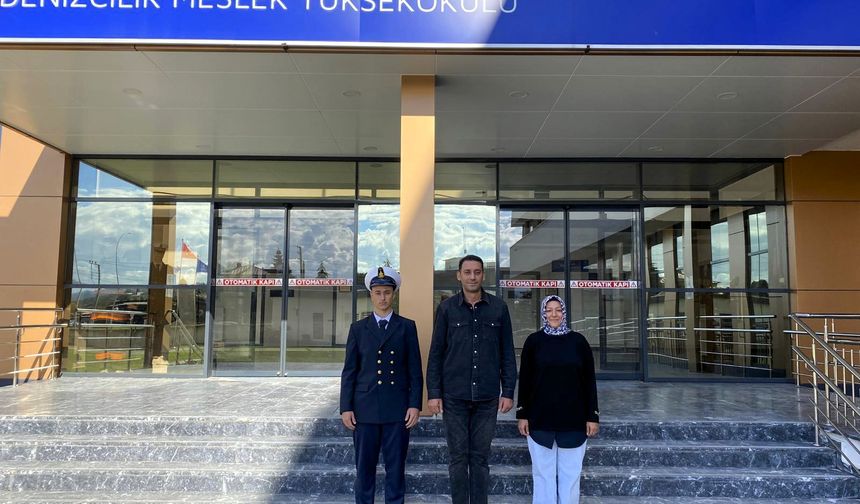 Anne-oğul denizcilik eğitimi alıyorlar