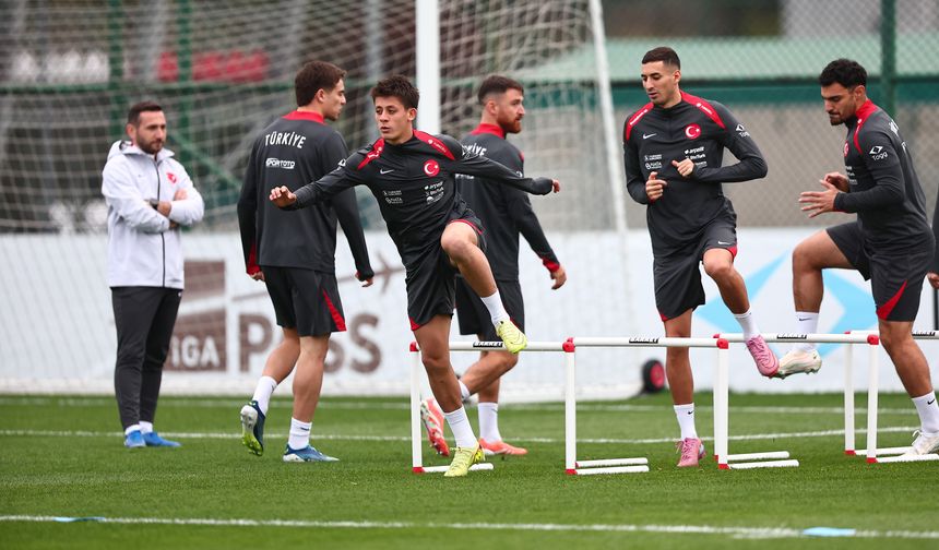 A Milli Futbol Takımı'nda Bulgaristan mesaisi sürüyor