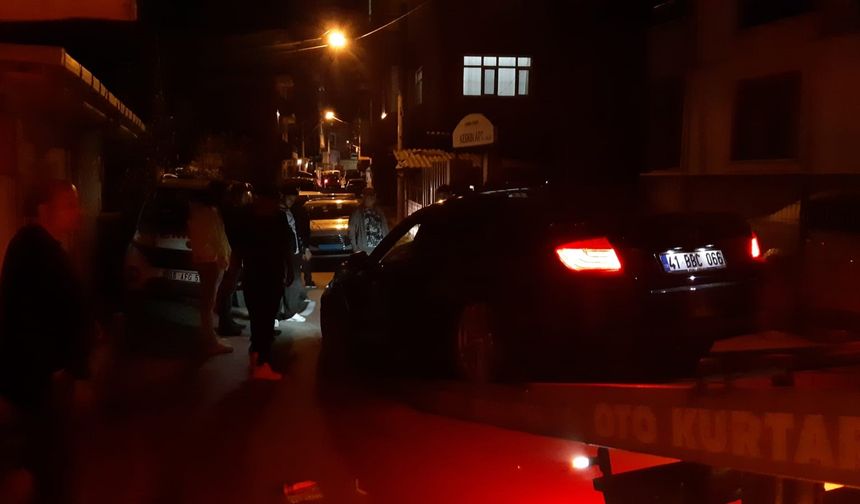 Lüks otomobilin içinde dehşet