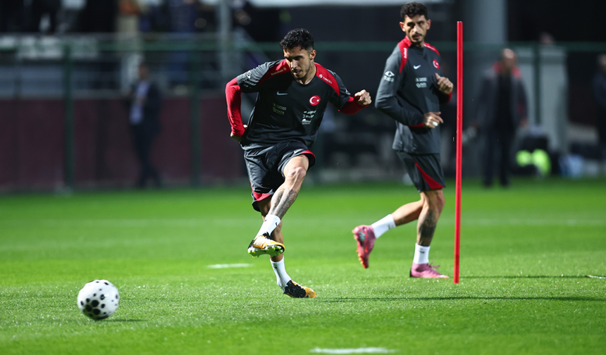 A Milli Takım, Bulgaristan ve İspanya maçlarının hazırlıklarına başladı