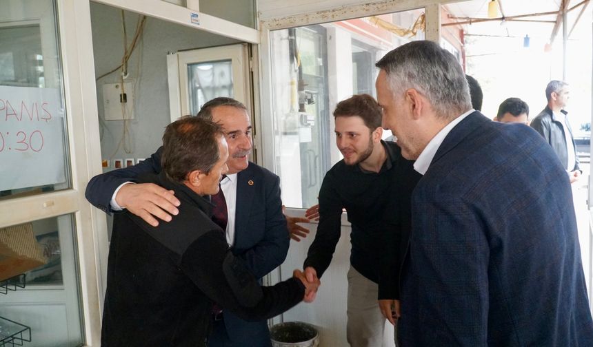 Tever ve Karakullukçu'dan mahalle ziyaretleri