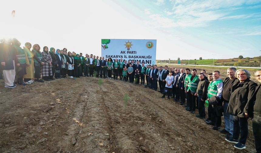 AK Parti Sakarya'dan 'Yeşil Vatan' seferberliğine destek